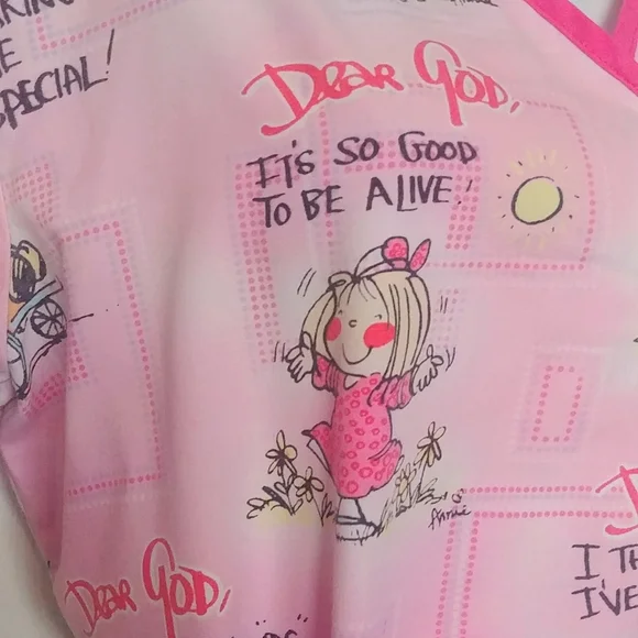 Dear God Scrub Top ( Cherokee) XS - Picture 2 of 7